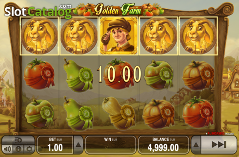 Αγριος. Golden Farm (Push Gaming) Κουλοχέρης