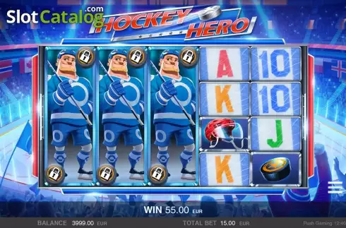 Οθόνη6. Hockey Hero Κουλοχέρης