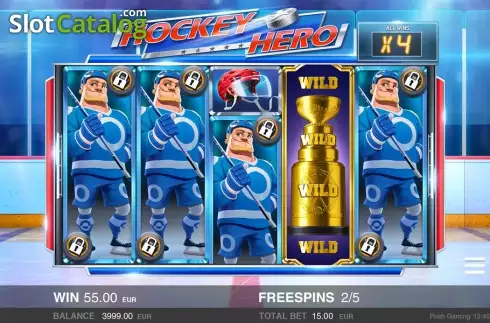Οθόνη8. Hockey Hero Κουλοχέρης