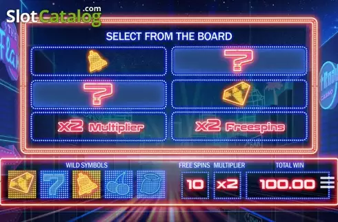 Οθόνη 2. Wild Neon Κουλοχέρης