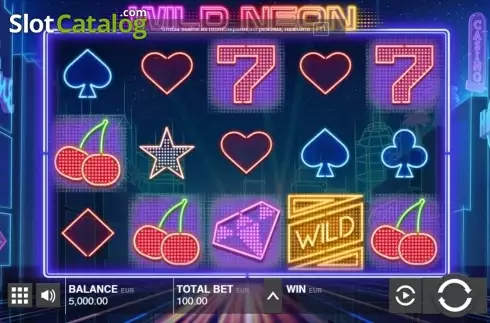 Οθόνη3. Wild Neon Κουλοχέρης