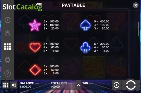 Οθόνη8. Wild Neon Κουλοχέρης