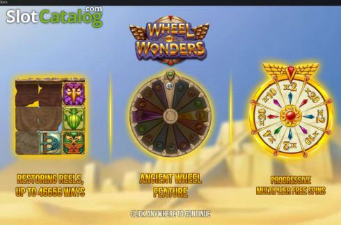Οθόνη2. Wheel Of Wonders (Push Gaming) Κουλοχέρης 