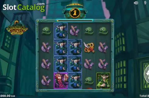 Οθόνη3. Shamrock Saints Κουλοχέρης