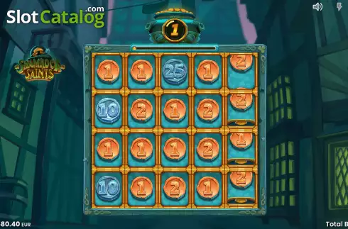 Οθόνη4. Shamrock Saints Κουλοχέρης
