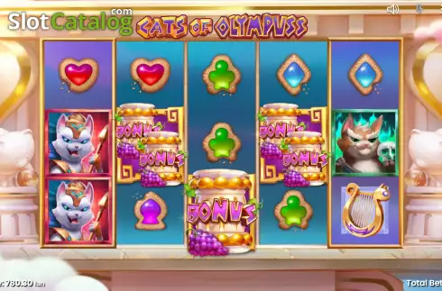 Οθόνη8. Cats of Olympuss Κουλοχέρης