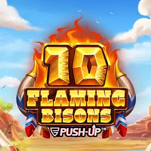 10 Flaming Bisons Λογότυπο