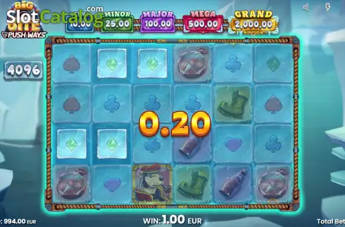 Οθόνη4. Big Bite Push Ways Κουλοχέρης