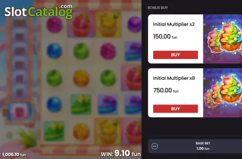 Οθόνη6. Candy Blast (Push Gaming) Κουλοχέρης