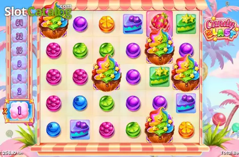 Οθόνη7. Candy Blast (Push Gaming) Κουλοχέρης