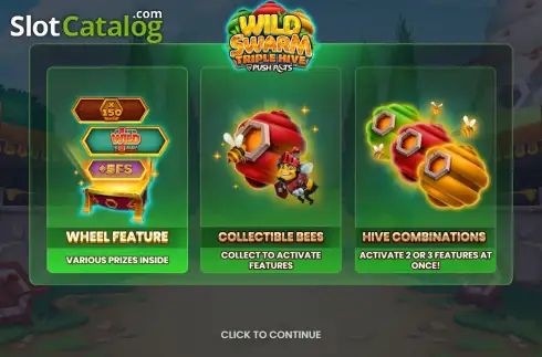 Οθόνη2. Wild Swarm Triple Hive Κουλοχέρης