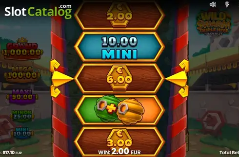 Οθόνη7. Wild Swarm Triple Hive Κουλοχέρης