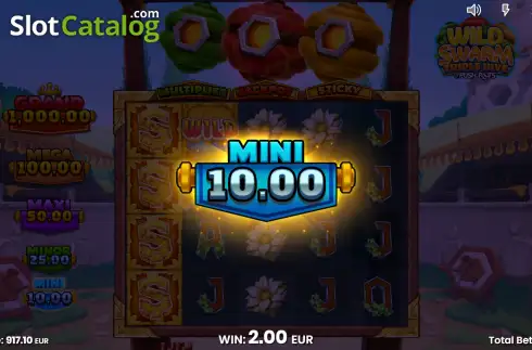 Οθόνη9. Wild Swarm Triple Hive Κουλοχέρης