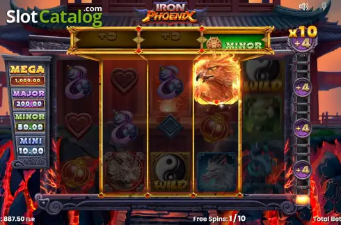 Οθόνη9. Iron Phoenix Κουλοχέρης