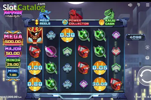 Οθόνη2. Triple Rampage Κουλοχέρης