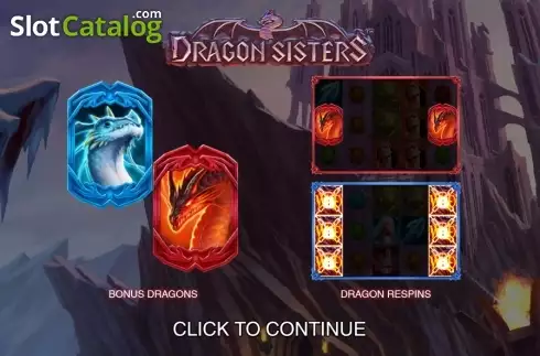 Οθόνη 1. Dragon Sisters Κουλοχέρης