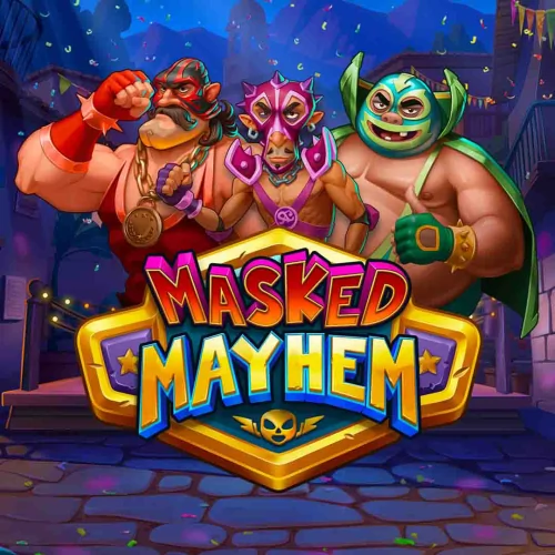 Masked Mayhem Λογότυπο