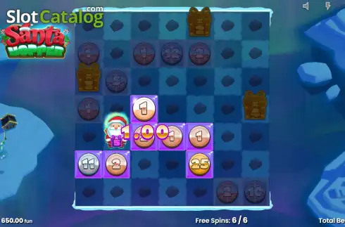 Οθόνη3. Santa Hopper Κουλοχέρης