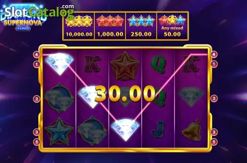Οθόνη3. Diamond Supernova 5 Κουλοχέρης