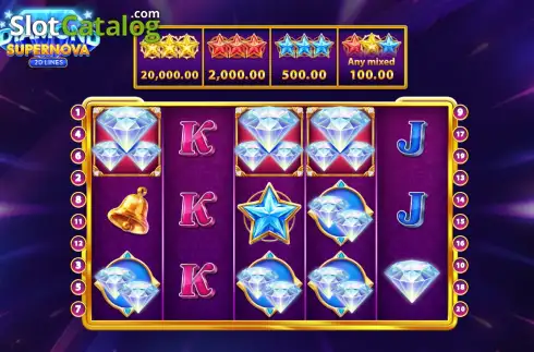 Οθόνη2. Diamond Supernova 20 Κουλοχέρης 