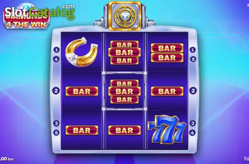 Οθόνη2. Diamonds 4 The Win Κουλοχέρης