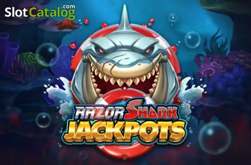 Razor Shark Jackpots Λογότυπο Razor Shark Jackpots Λογότυπο