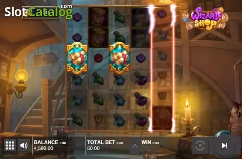 Οθόνη6. Wizard Shop (Push Gaming) Κουλοχέρης
