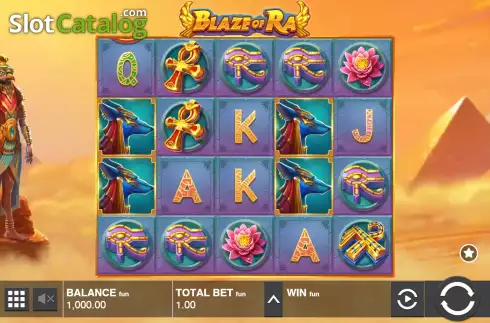 Οθόνη3. Blaze Of Ra Κουλοχέρης