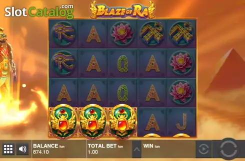 Οθόνη7. Blaze Of Ra Κουλοχέρης