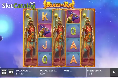 Οθόνη9. Blaze Of Ra Κουλοχέρης
