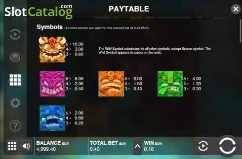 Οθόνη6. Tiki Tumble Κουλοχέρης