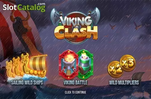 Οθόνη2. Viking Clash Κουλοχέρης 