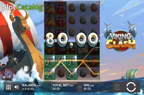 Οθόνη6. Viking Clash Κουλοχέρης 