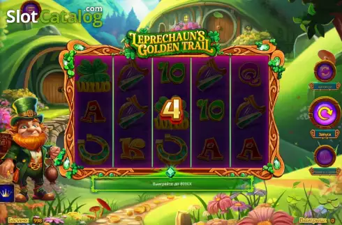 Οθόνη3. Leprechaun's Golden Trail Κουλοχέρης