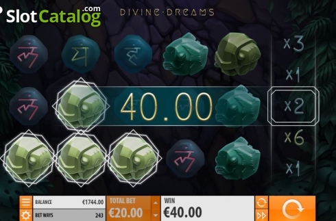 Οθόνη3. Divine Dreams Κουλοχέρης