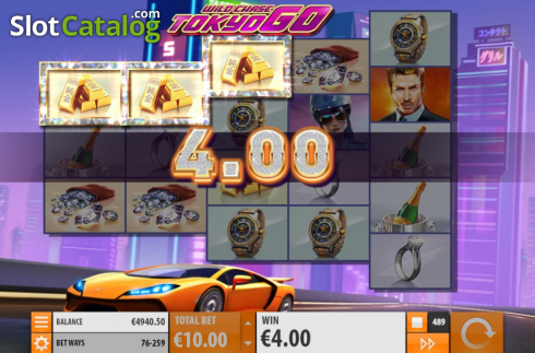 Οθόνη6. Wild Chase: Tokyo Go Κουλοχέρης 
