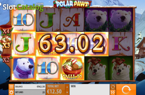 Οθόνη4. Polar Paws Κουλοχέρης