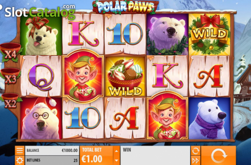 Οθόνη3. Polar Paws Κουλοχέρης