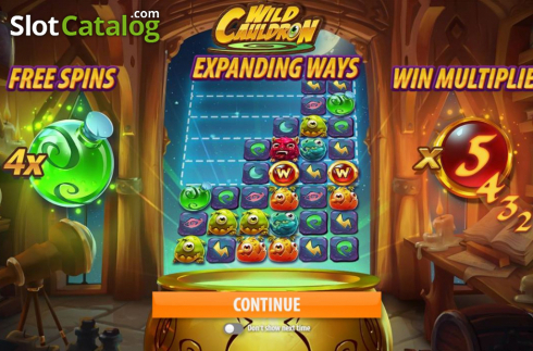 Οθόνη2. Wild Cauldron Κουλοχέρης