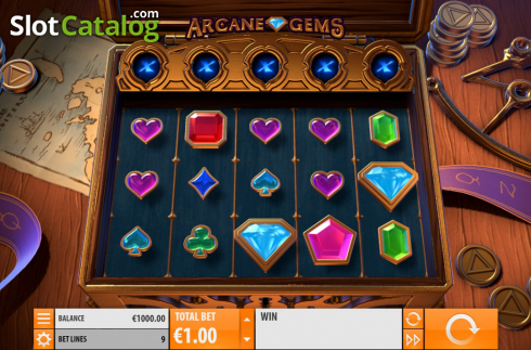 Οθόνη2. Arcane Gems Κουλοχέρης