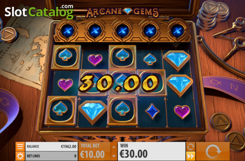 Οθόνη5. Arcane Gems Κουλοχέρης