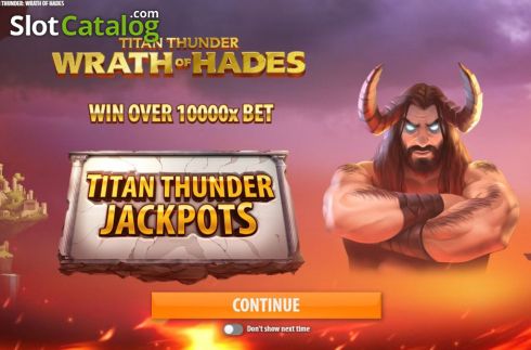 Οθόνη2. Titan Thunder: Wrath of Hades Κουλοχέρης