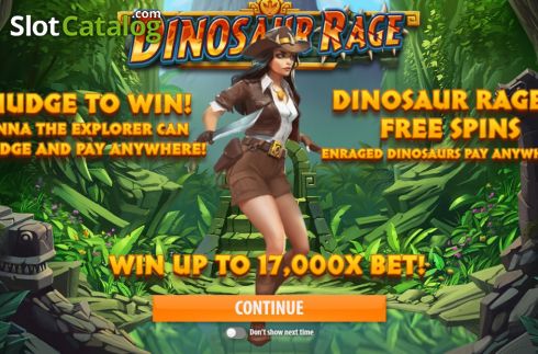 Οθόνη2. Dinosaur Rage Κουλοχέρης
