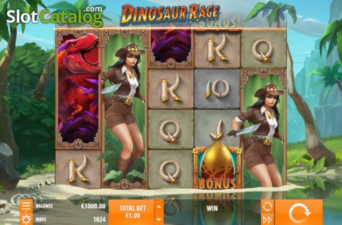 Οθόνη3. Dinosaur Rage Κουλοχέρης