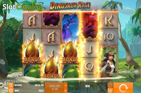 Οθόνη6. Dinosaur Rage Κουλοχέρης