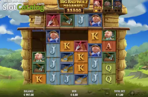 Οθόνη4. Big Bad Wolf Megaways Κουλοχέρης