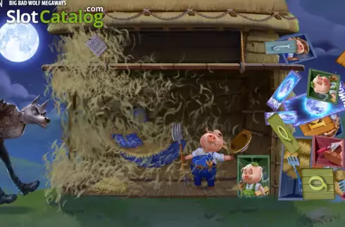 Οθόνη6. Big Bad Wolf Megaways Κουλοχέρης