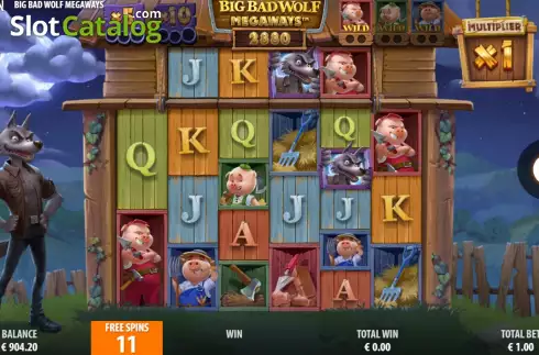Οθόνη8. Big Bad Wolf Megaways Κουλοχέρης
