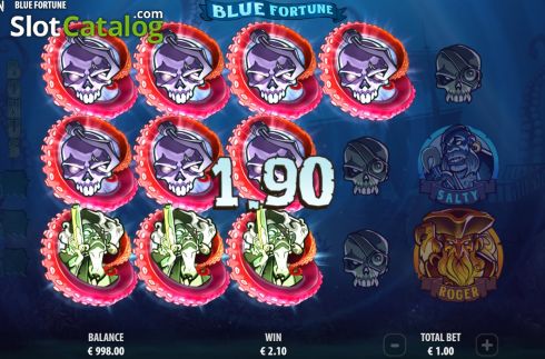 Οθόνη4. Blue Fortune Κουλοχέρης