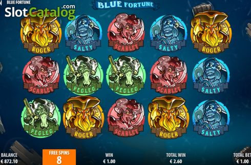 Οθόνη8. Blue Fortune Κουλοχέρης